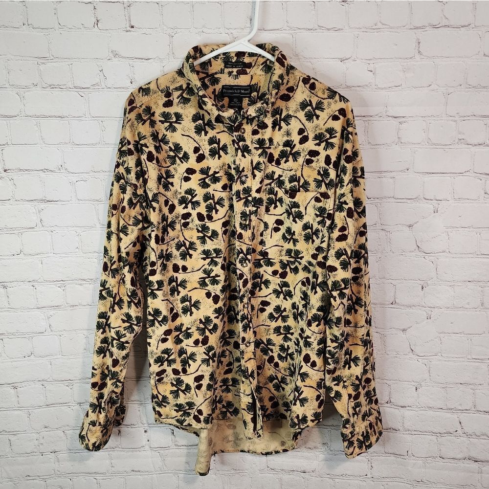 Men's Preswick & Moore longsleeve button-down shirt, size XL